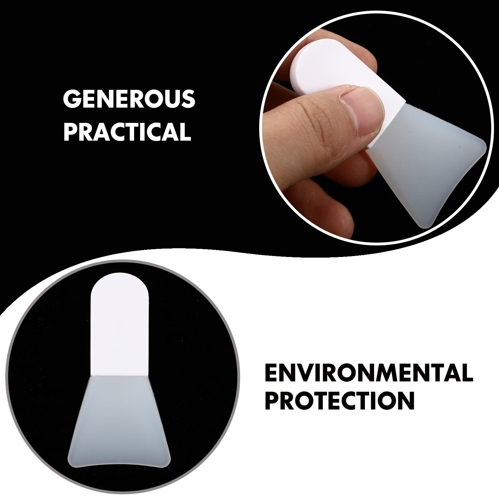 Mask Applicators 6Pcs Mini Facial Mask Brushes Short Handle Mudpack