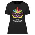 thumbnail image 1 of Mask Carnival For Party  T-Shirt Women -Image by Shutterstock, Female Large, 1 of 2
