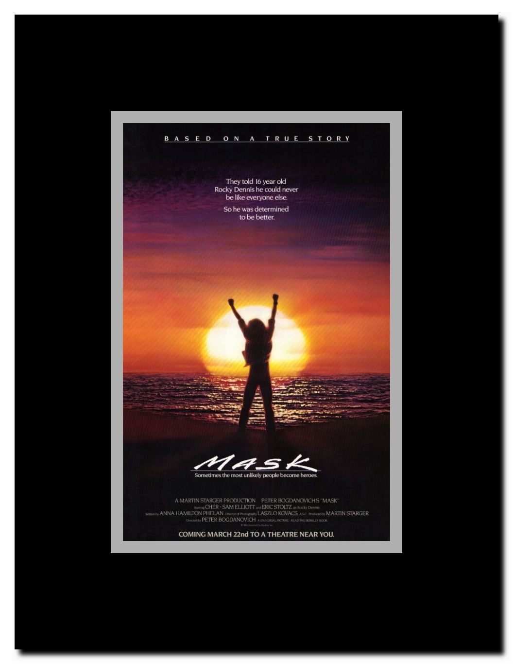 Mask Framed Movie Poster