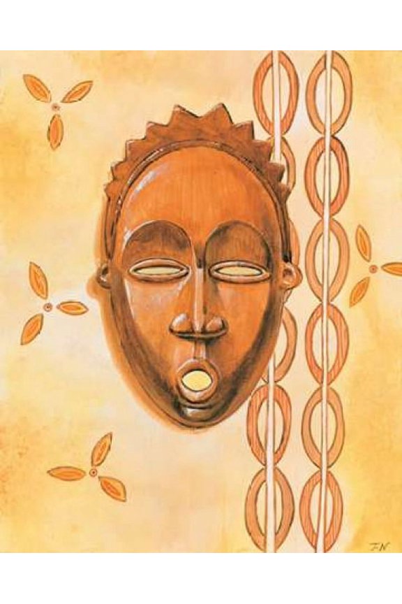 Mask II Poster Print by Frans Nauts (8 x 10)