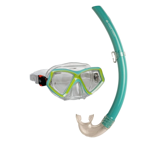Mask Jelly Fish Teal Yellow