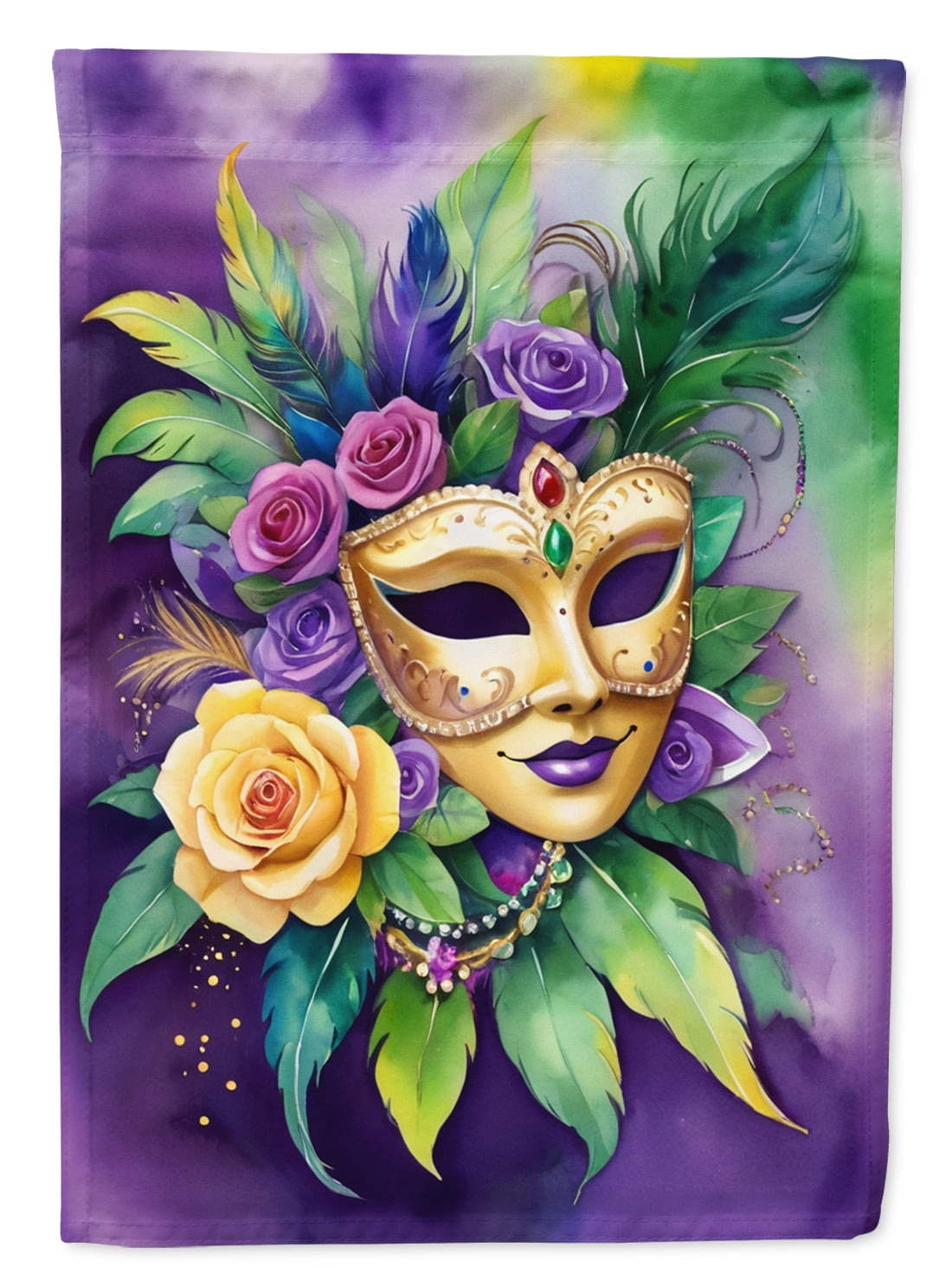 mardi gras house flag