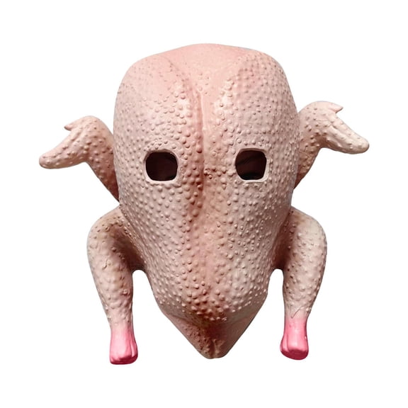 Mask Poultry Design Full Head 12 X 11 Inch Adult Size for Halloween Themed Parties Events
