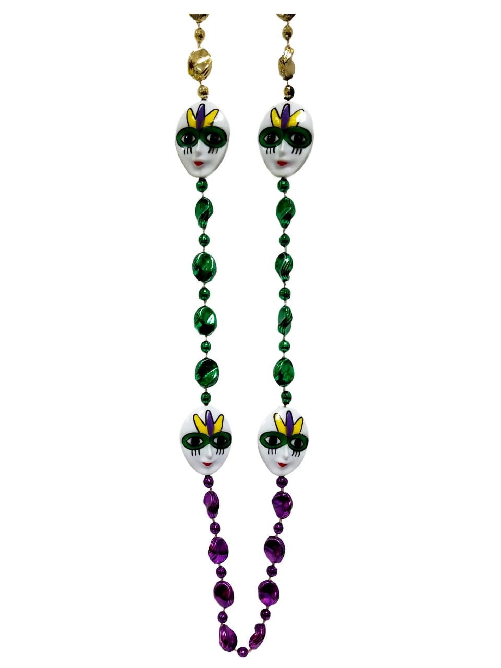 Lot De 14 Colliers Colorés Perles Pour Enfant & Fête (Mardi Gras, Anniversaire)