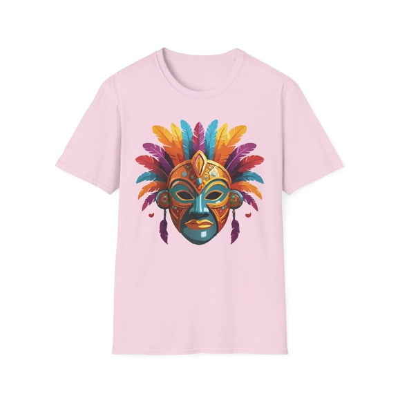Mask Tee Shirt, Mask Shirt, Shirt with Mask, Masquerade Tees