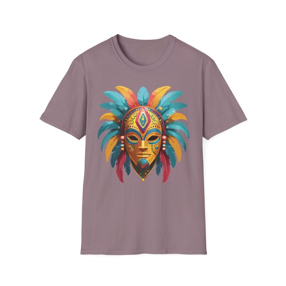 Mask Tee Shirt, Mask Shirt, Shirt with Mask, Masquerade Tees