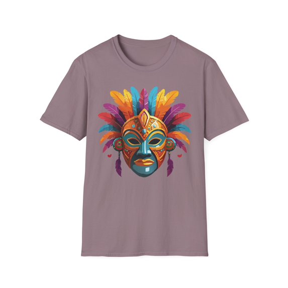 Mask Tee Shirt, Mask Shirt, Shirt with Mask, Masquerade Tees