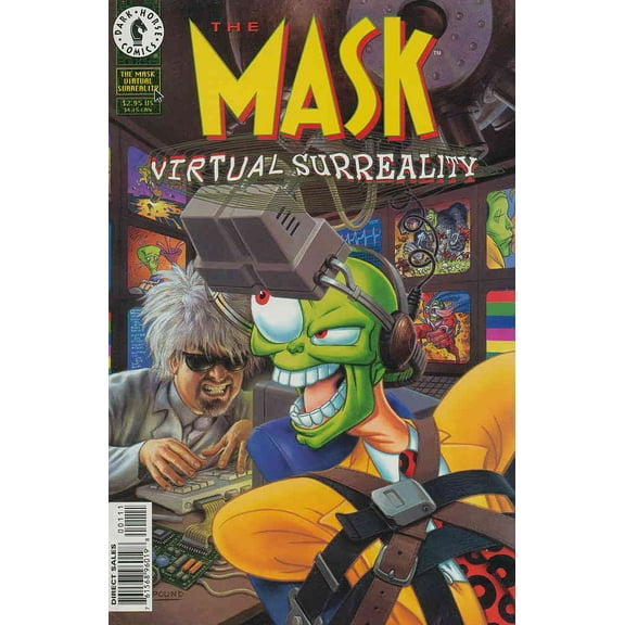 Mask, The: Virtual Surreality #1 VF ; Dark Horse Comic Book