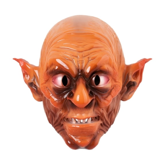 Mask Yellow Monster Creature Latex Halloween Mask 13 X 13 Inch for Halloween Party Accessory