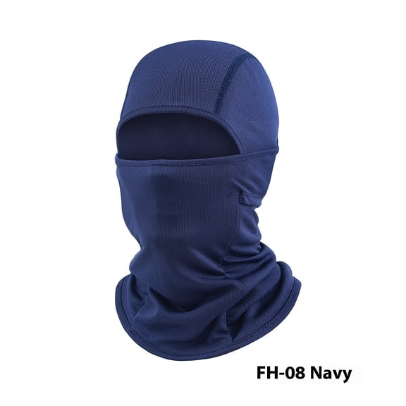 Mask for Men Face Mask Women Summer Masks Full Head Cover Motorcycle Helmet Sun UV Protection-dark blue