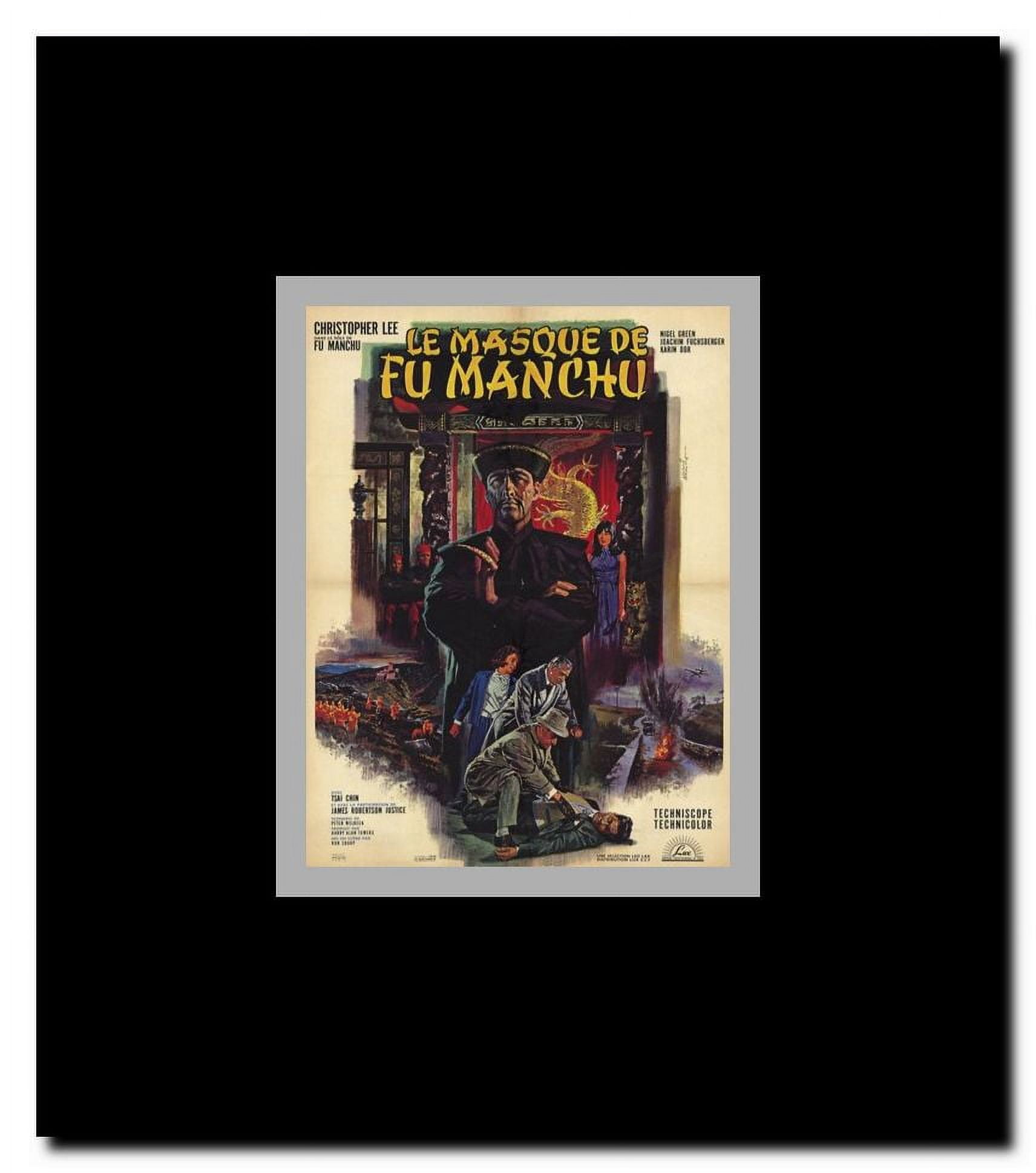 Mask of Fu Manchu Framed Movie Poster