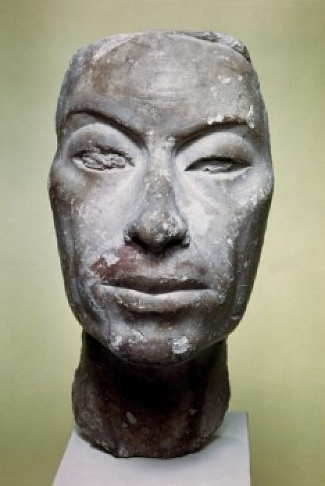 Mask of a Man 1350 BC Egyptian Art Staatliche Museen Preussischer Kulturbesitz Canvas Art - (24 x 36)