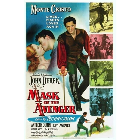 Mask of the Avenger Movie Poster Print (27 x 40) - Item # MOVAB47204