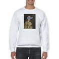 thumbnail image 1 of Masked Franklin Sweatshirt Men -Jennifer Goldberger Designs, Male x-Large, 1 of 4