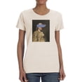 thumbnail image 1 of Masked Franklin T-Shirt Women -Jennifer Goldberger Designs, Female Large, 1 of 4