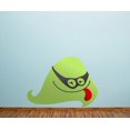 thumbnail image 1 of Masked Green Blob Monster Wall Decal - Vinyl Sticker - Car Sticker - IDCOLOR034 - 25 Inches, 1 of 1