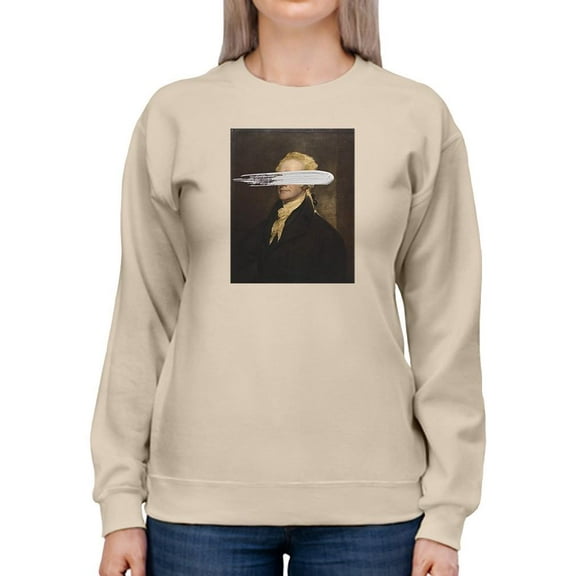 Masked Hamilton Sweatshirt Women -Jennifer Goldberger Designs, Female Large