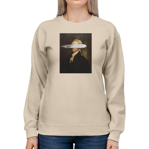 Masked Hamilton Sweatshirt Women -Jennifer Goldberger Designs, Female Medium