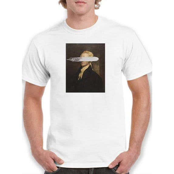Masked Hamilton T-Shirt Men -Jennifer Goldberger Designs, Male Medium