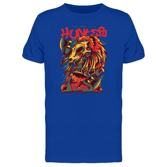 Masked Hunter Graffiti Art Tee Men's -Image by Shutterstock