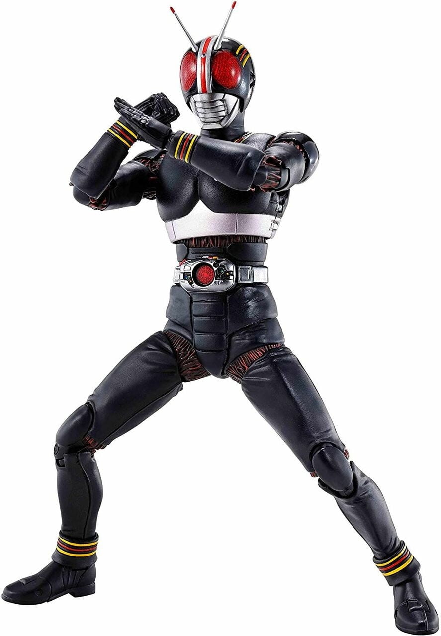 Mask Rider Balck Action Figure Masked (Kamen) Rider: Masked Rider Black Shinkocchouseihou S.H.Figuarts ...