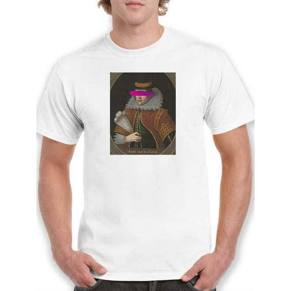 Masked Matoaka T-Shirt Men -Jennifer Goldberger Designs, Male Large