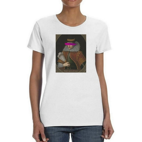 Masked Matoaka T-Shirt Women -Jennifer Goldberger Designs, Female 4X-Large