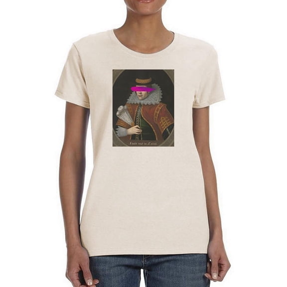 Masked Matoaka T-Shirt Women -Jennifer Goldberger Designs, Female 5X-Large