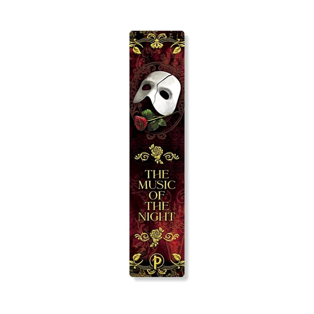 Masked Melody Bookmark, Andrew Lloyd Webber Collection by Paperblanks (Phantom of the Opera), (Hardcover)