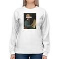 thumbnail image 1 of Masked Sequoyah Sweatshirt Women -Jennifer Goldberger Designs, Female 5X-Large, 1 of 4