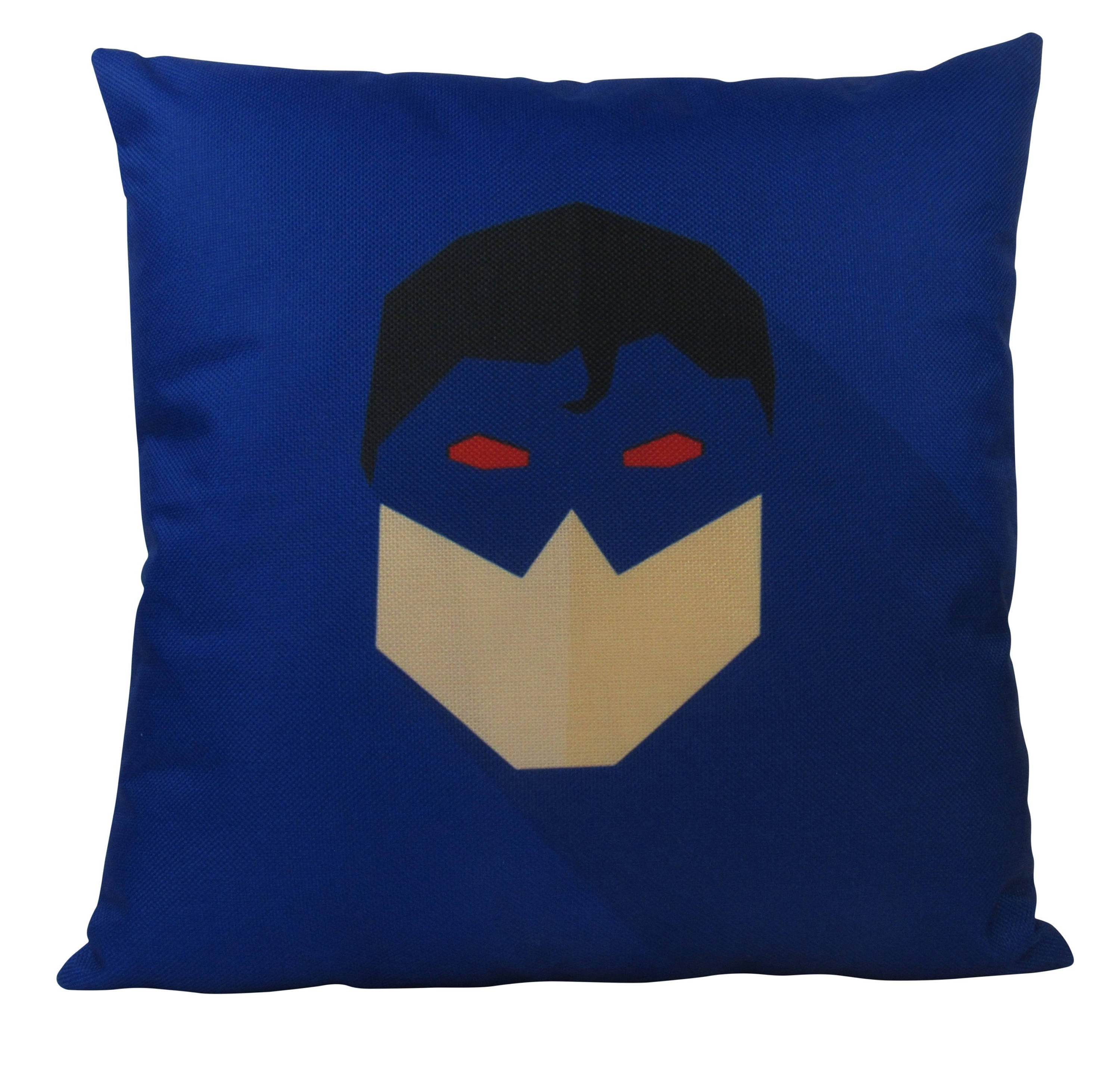 Superhero top throw pillows