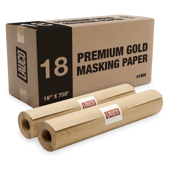 Masking Paper Automotive Painters Multi-Purpose 18 in, 36 in. X 750 ft Size: 18 IN x 750 FT (BOX OF 2)