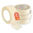 thumbnail image 1 of Masking Tape 2 inch Wide, White Masking Tape, 2 inch x 60.1-Yards, 3" Core, 4/Pack, 1 of 5