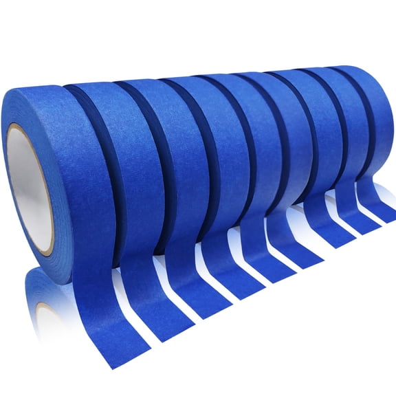 Masking Tape Blueters Master Adhesive Paper Multi-surfaceter's Forting Diy Crafts Decoration Labeling No Easy Remove 60.1 Yd 9 Rolls 0.94 Inch Wide