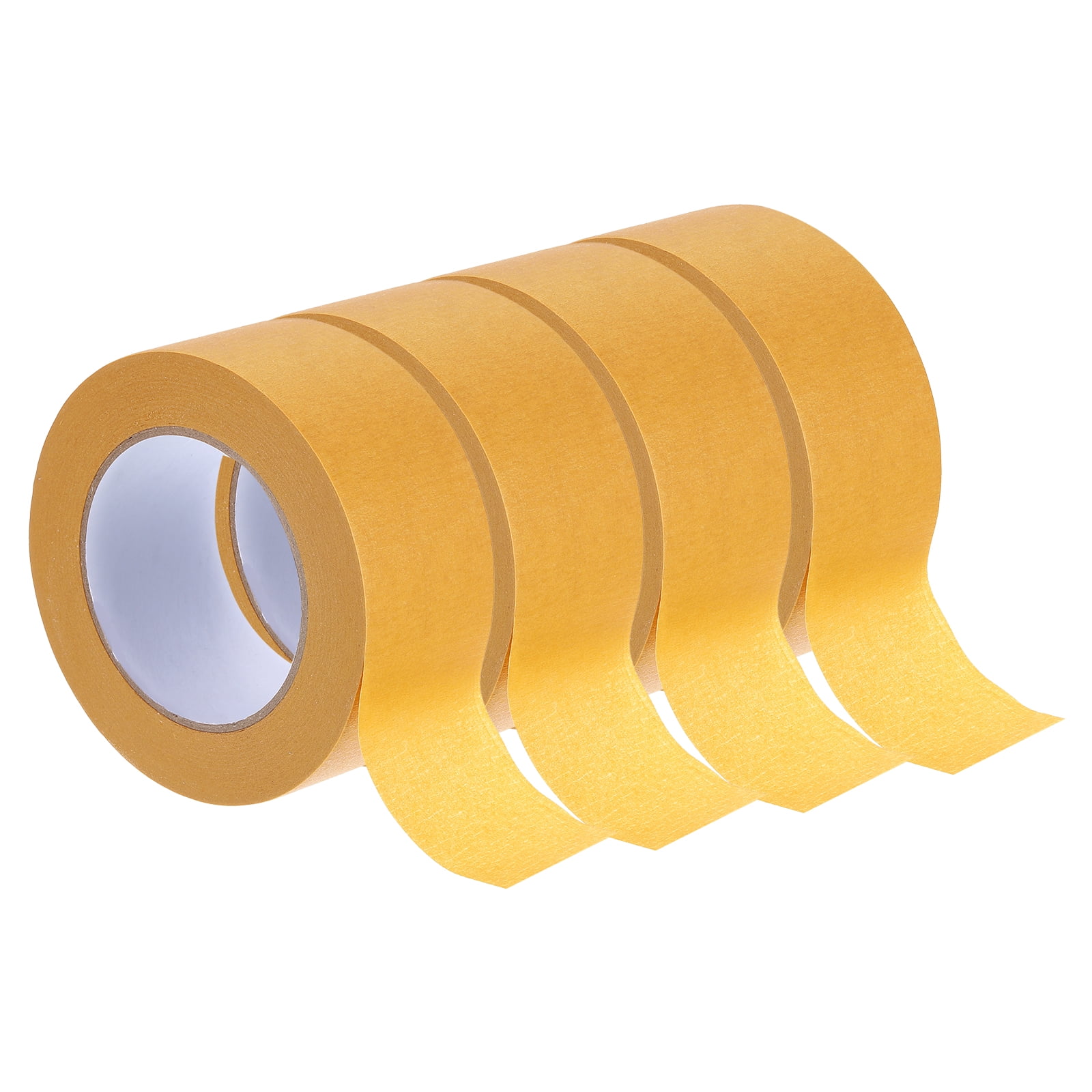 Masking Tape Coffee Color Painters Tape Paper Tape [for Crafts DIY Walls Painting Decoration]- 2 Inch x 55 Yards/4 Rolls