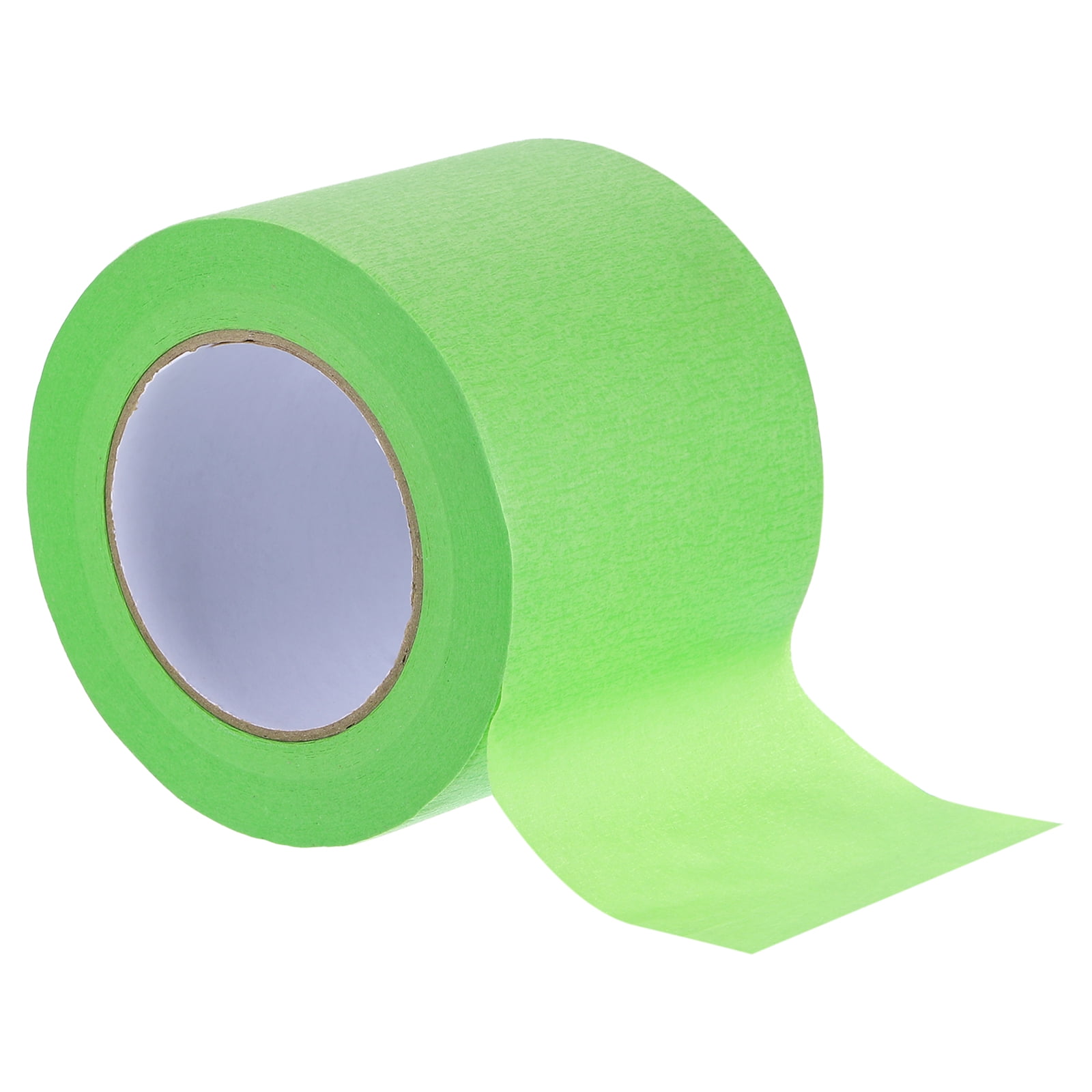 Masking Tape Green Painters Tape Paper Tape [for Crafts DIY Walls Painting Decoration]- 4 Inch x 60 Yards/1 Roll