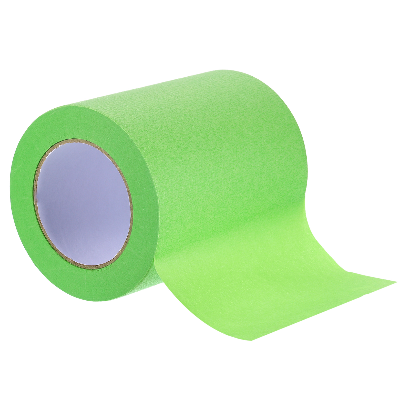 Masking Tape Green Painters Tape Paper Tape [for Crafts DIY Walls Painting Decoration]- 6 Inch x 60 Yards/1 Roll