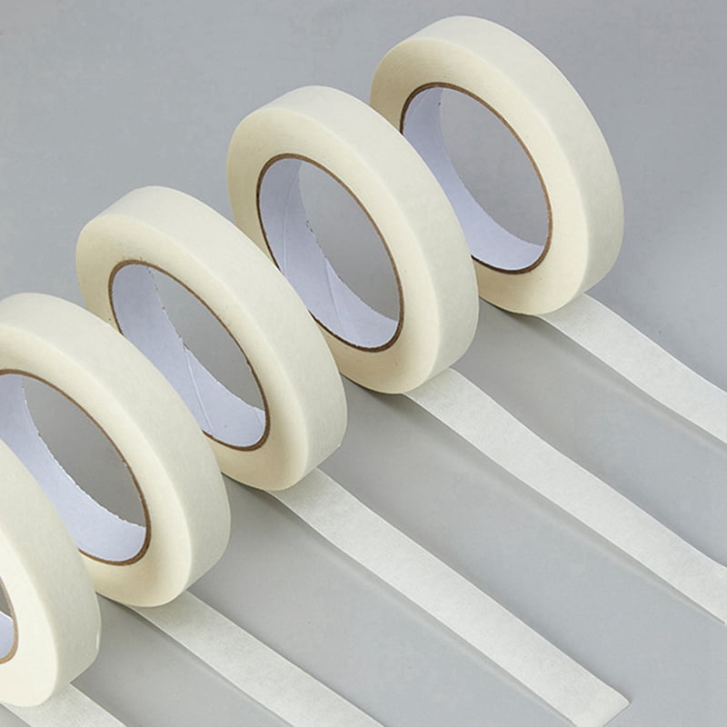 Masking Tapes for Labeling, Packing, Craft, Art, Office, School, 1 Inch x 21 Yards x 10 Roll