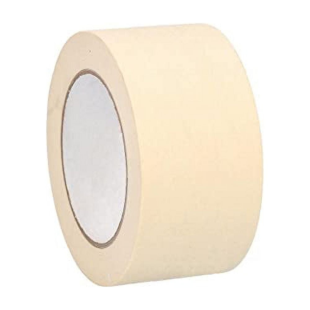 SSBM Masking tape, 3 inch x 60 yards, 8 pack, 4.3 mil thick, easy tear design for general purpose, painting, arts, crafts, home, office