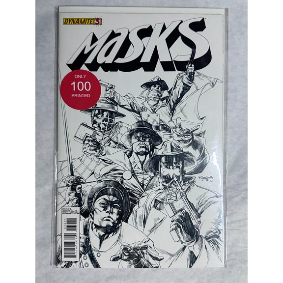 Masks #3 Comic Book