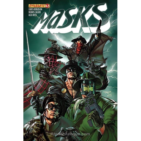 Masks #3D VF ; Dynamite Comic Book