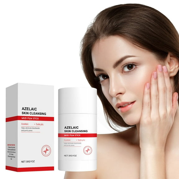 Masks Azelaic Mud Stick Facial Mask Deep Cleansing Hydrating Moisturizing Firming Application-type Facial Mask Brightens Tone Shrinks Pores