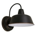 thumbnail image 1 of Design House Mason 8.38" Integrated LED Indoor/Outdoor Wall Mount Light, Oil Rubbed Bronze, 1 of 23