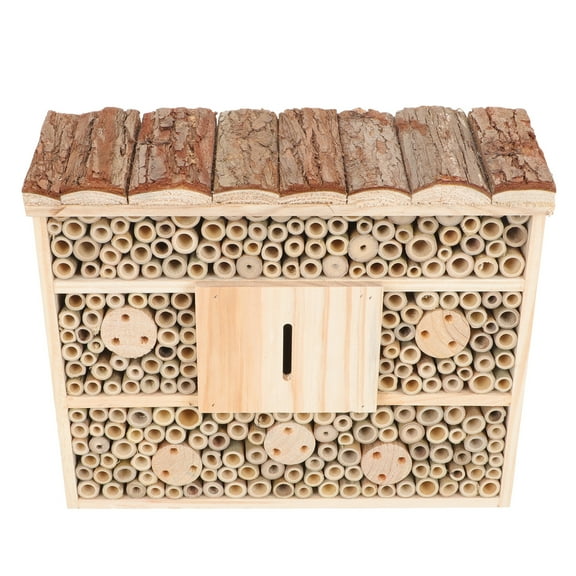 Mason Bee House Creative Insect House Insect Shelter 32.00X26.00X9.50CM