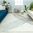 thumbnail image 1 of Mason Brooks Azure AZ55B High Reflective Geometric Contemporary Tan Area Rug, 8'3" X 10'0", 1 of 5