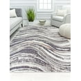 thumbnail image 1 of Mason Brooks Cressida CA12A Gray Shore Abstract Contemporary Gray Area Rug, 8'0"X10'0", 1 of 9