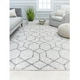 thumbnail image 1 of Mason Brooks Cressida CA25A Gray Stone Geometric Contemporary Gray Area Rug, 5'3" x 7'0", 1 of 9
