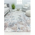 thumbnail image 1 of Mason Brooks Cressida CA30A Stonington Gray Abstract Contemporary Gray Area Rug, 2'6" x 4', 1 of 9