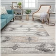 thumbnail image 1 of Mason Brooks Cressida CA55A Coastal Fog Moroccan Tribal Gray Area Rug, 5'3" x 7'0", 1 of 9