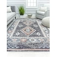 thumbnail image 1 of Mason Brooks Cressida CA60A Baltic Gray Moroccan Tribal Gray Area Rug, 5'3" x 7'0", 1 of 9